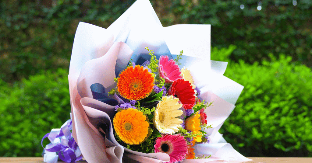 Vibrant Gerbera Daisies bouquet 