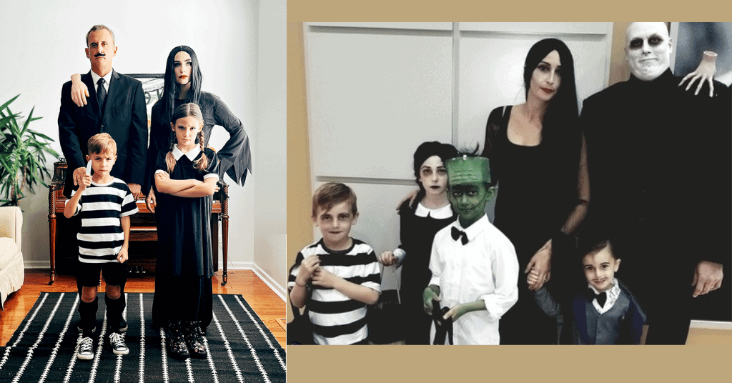 The Addams Family for Halloween costume ideas for the family