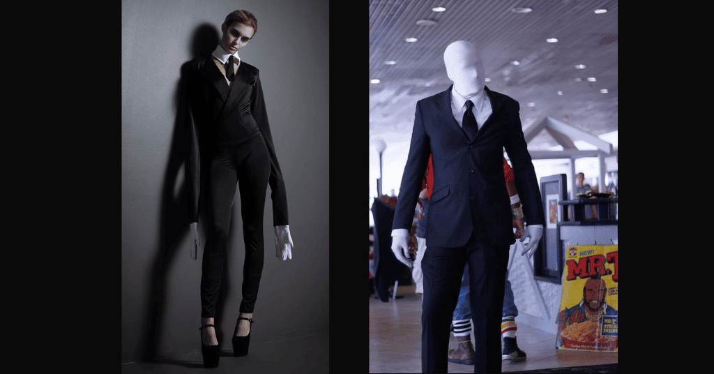 Slender Man for spooky ideas for Halloween outfits