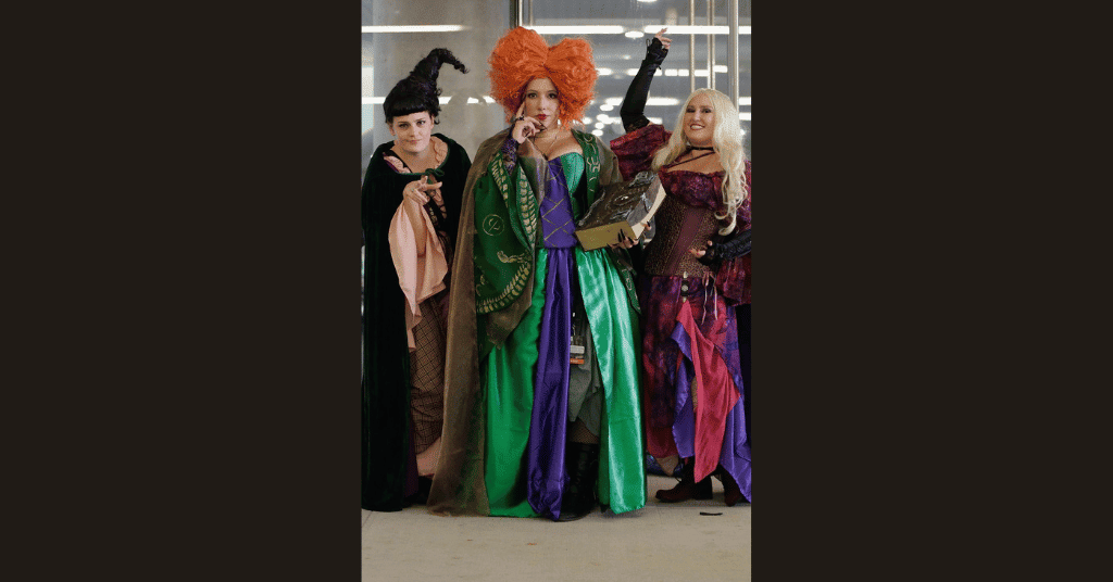 Hocus Pocus Witches for Halloween party