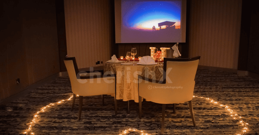 private movie screening for a perfect celebration 