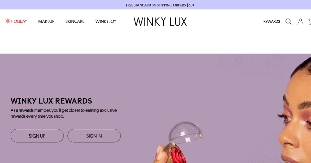 winky lux rewards for your birthday 