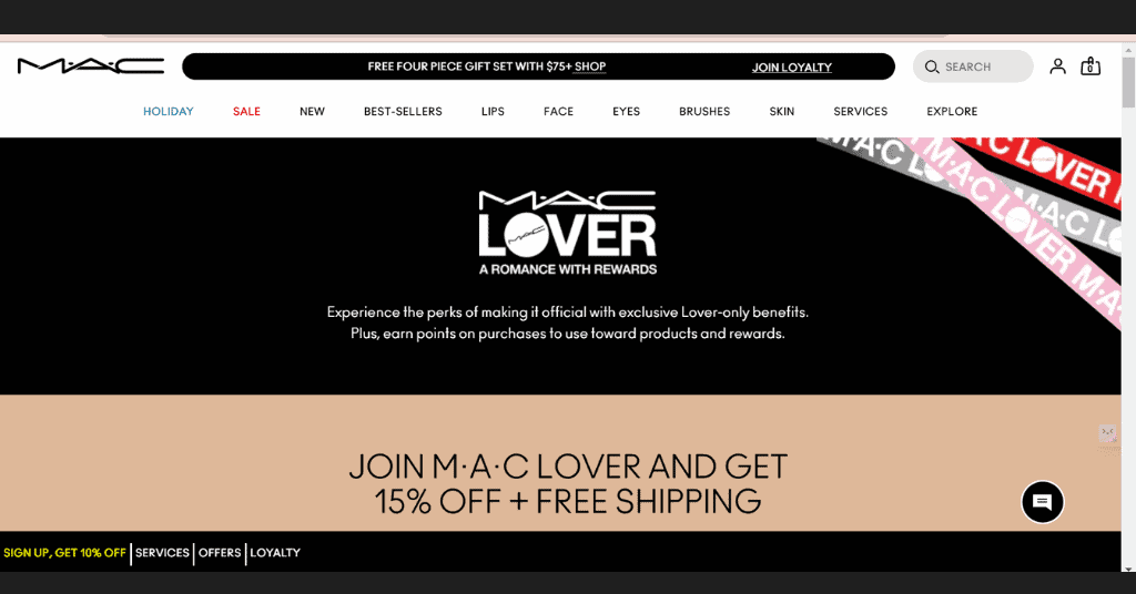 MAC Cosmetics discounts 