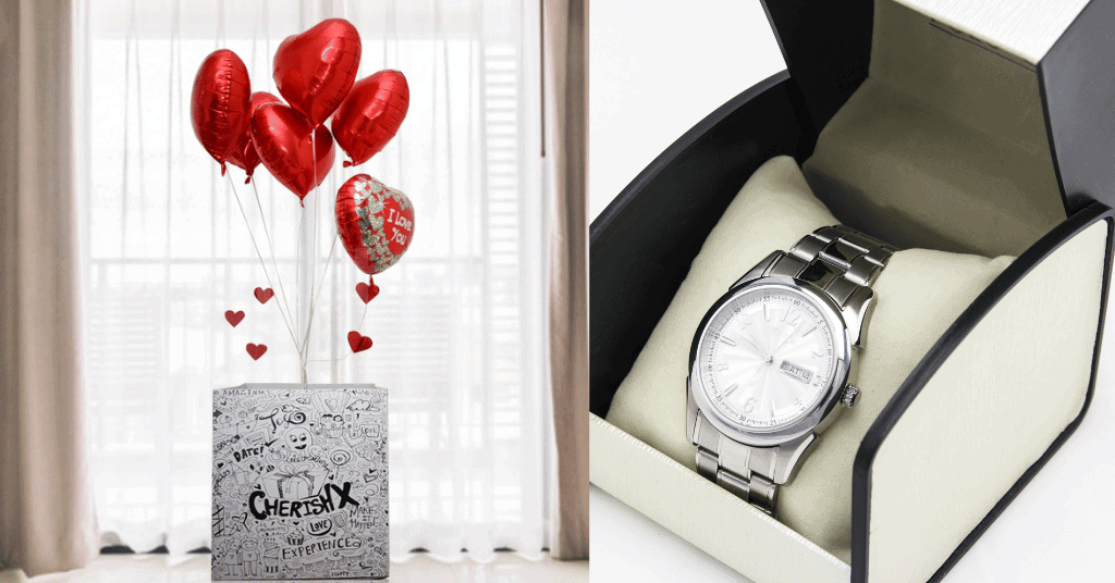Love Surprise Box With A Hidden Watch