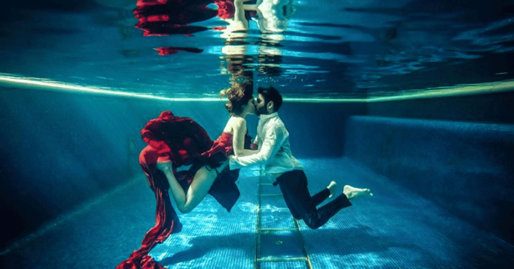 Underwater Pre-Wedding Photoshoot 