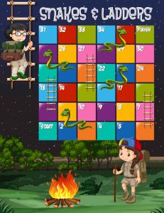Snakes and ladders