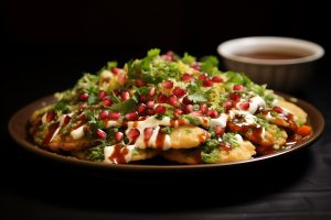 aloo tikki chaat for diwali