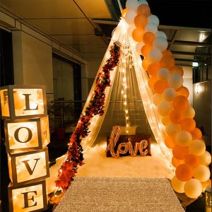 Last-Minute Valentine's Day decor