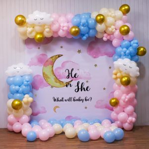 Simple balloon backdrop Decoration