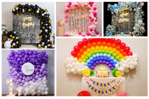 Balloon Colour Combinations Themes for Birthday Decoration