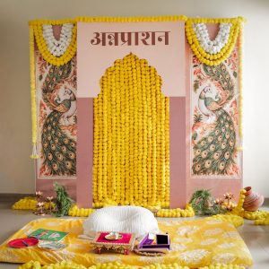annprashan decoration for baby boy