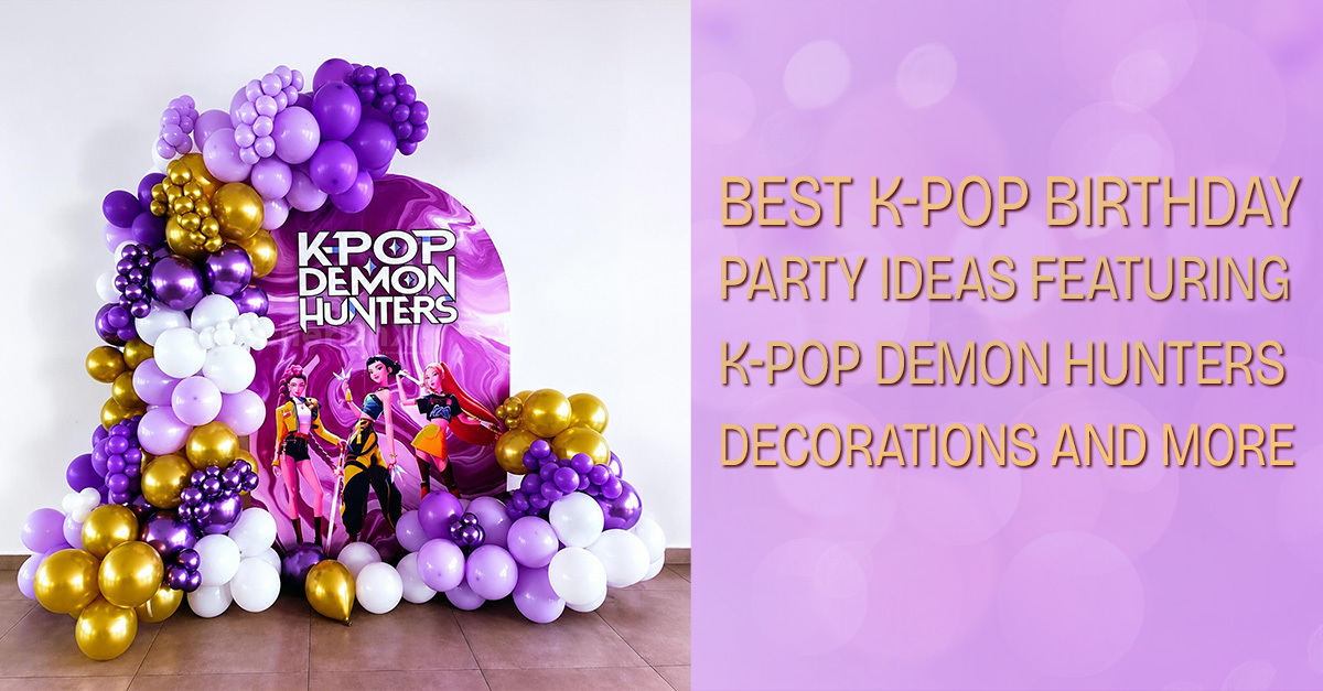 Best K-Pop Birthday Party Ideas Featuring K-pop Demon Hunters