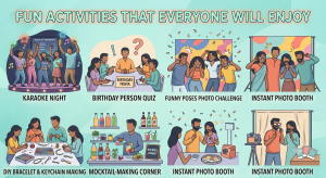 Fun activities for birthday parties