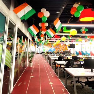 Patriotic Independence Day Office Decor for Corporate Spaces 