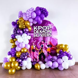 K-pop Demon Hunters Birthday Decoration Ideas