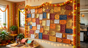 diwali wish wall