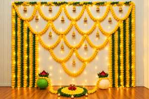 lights for diwali pooja decor