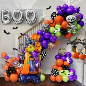 halloween-boo-silver-balloon-backdrop-delhi